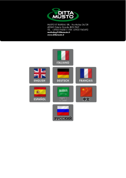 ITALIANO DEUTSCH ENGLISH FRAN&Ccedil;AIS ESPA&Ntilde;OL
