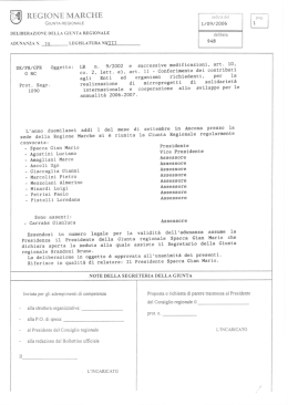 REGIONE MARCHE _-_.___ - Il sito delle norme della Regione