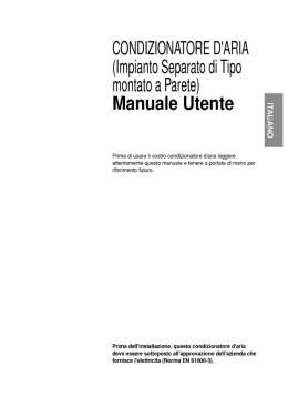 Manuale utente - ITA