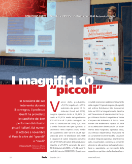 Dicembre 2011: I magnifici 10 Piccoli 2010