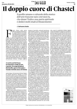 Il doppio cuore di Chastel