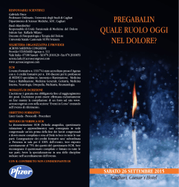 Programma Evento Cagliari 26 Settembre