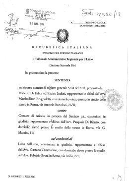 Wco - Comune di Ariccia