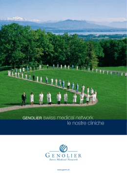 Opuscolo cliniche GSMN