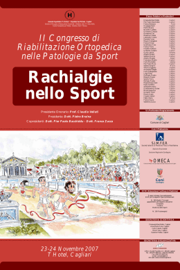 Scarica Locandina - Azienda Ospedaliera Brotzu