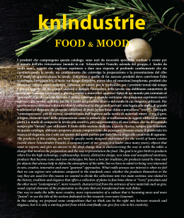 FOOD & MOOD - KnIndustrie
