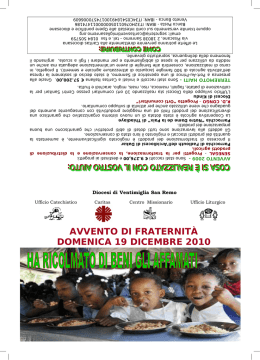 Scarica il volantino - Chiesa Cattolica Italiana