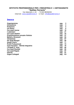 &ldquo;Galileo Ferraris&rdquo; - Ipsia Ferraris Brindisi