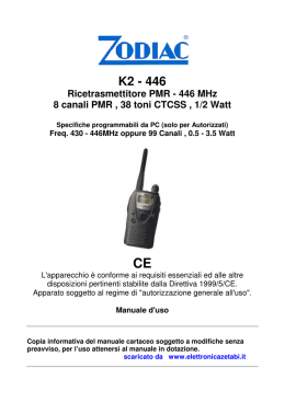 Manuale - Elettronica ZETABI