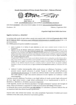 Scuola Secondaria di Primo Grado Pietro Zani &mdash; Fidenza (Parma)