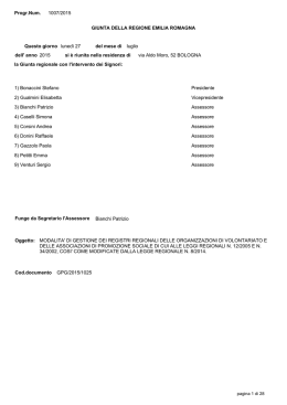 DGR 1007/2015 - Regione Emilia