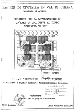 X - Comune di Civitella in Val di Chiana