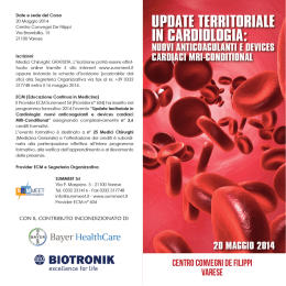 Scarica il programma dell`evento