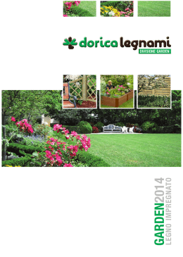 GARDEN 2014 - Dorica Legnami Castellani