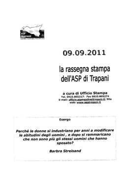 deII`ASP di Trapani
