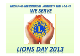 Composizione Gazebi Lions Day 2013