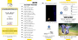 Scarica il bando - Circolo fotografico sangiorgio