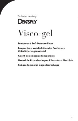 Visco-gel - Dentsply