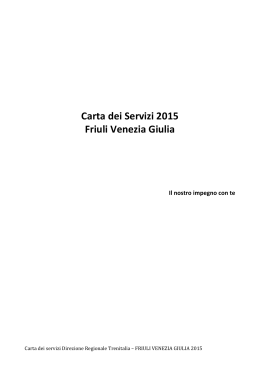Carta Servizi FVG 2015 def 2015 01 29