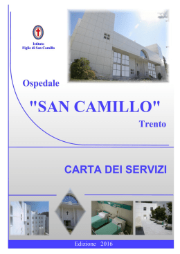 CARTA DEI SERVIZI versione stampabile