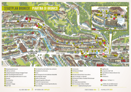 Stadtplan Bruneck . piantina di Brunico