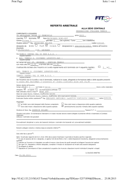 AT SAN GIOVANNI LUPATOTO vs CENTRO VAL DI NON