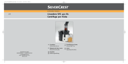 Licuadora SFE 450 B1 Centrifuga per frutta