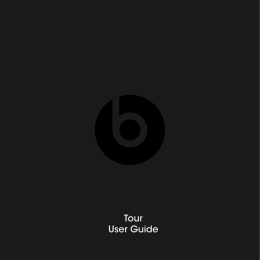 Tour User Guide