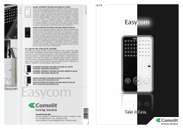 Easycom - Comelit