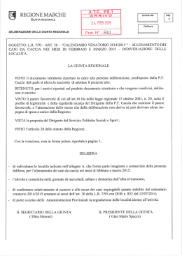 N REGIONE MARCHE i R R . v 0 de. pag.