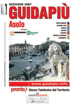 GUIDA DI ASOLO.qxp - Noi Cittadini in TV