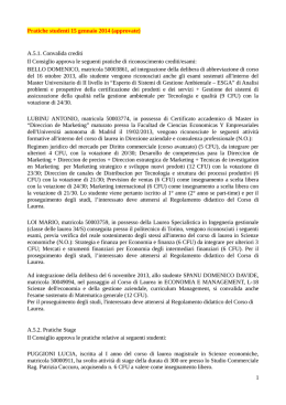 da gennaio 2014 a dicembre 2015 - DiSea