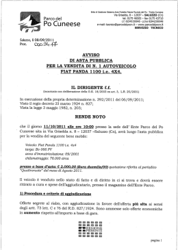 Pa rco de| tel. 0175 46505 - fax 0175 43710