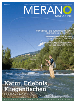 Meran-o Magazine Sommer 2012 (PDF - 9,4 MB)