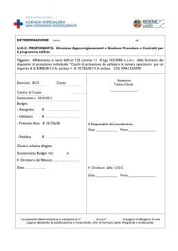 Formato PDF - Ospedale S. Giovanni
