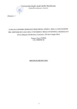 allegato 1 - Università degli Studi della Basilicata