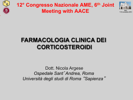 farmacologia clinica dei corticosteroidi - AME