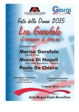 Lea 6Ma% - ITT Giorgi Brindisi