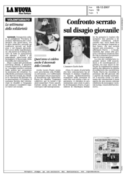 Rs 123 Lanuova - Dipartimento della Giovent&ugrave; e del Servizio Civile