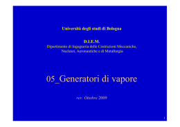 p - Dipartimento di Ingegneria industriale