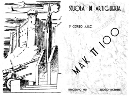 7° Corso Bracciano ago-dic 1951 - Associazione Nazionale Amici