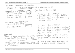 Esercitazione 3 Ing. Conforti