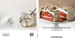 Il libro di ricette per KENWOOD CHEF