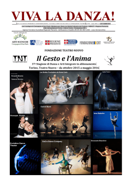 viva la danza! - Compagnia di San Paolo