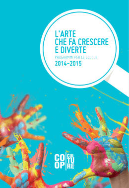 L`arte che fa crescere e diverte Scarica il catalogo