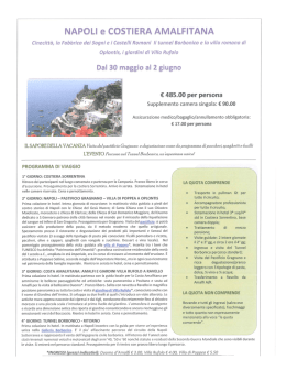 Leggi il programma dettagliato