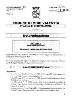 Page 1 Page 2 Ritenuto, alla luce anche di sopravvenute esigenze