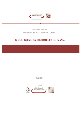 studio sui mercati stranieri: germania