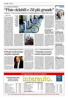 scarica la rassegna stampa regionale in pdf