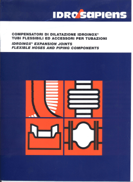 Clicca per scaricare la brochure dei compensatori